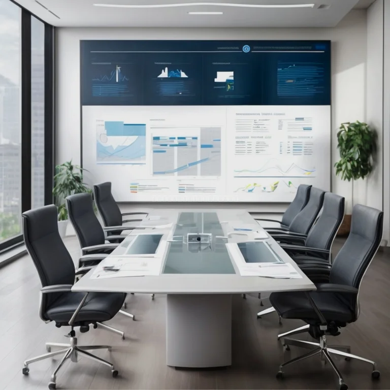 Board members in discussion